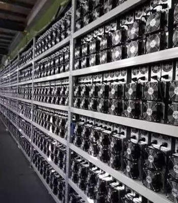 Mining farm setup in Siberia