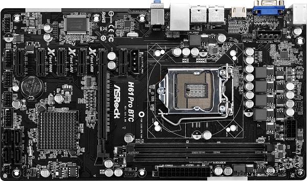 High-efficiency GPU for mining