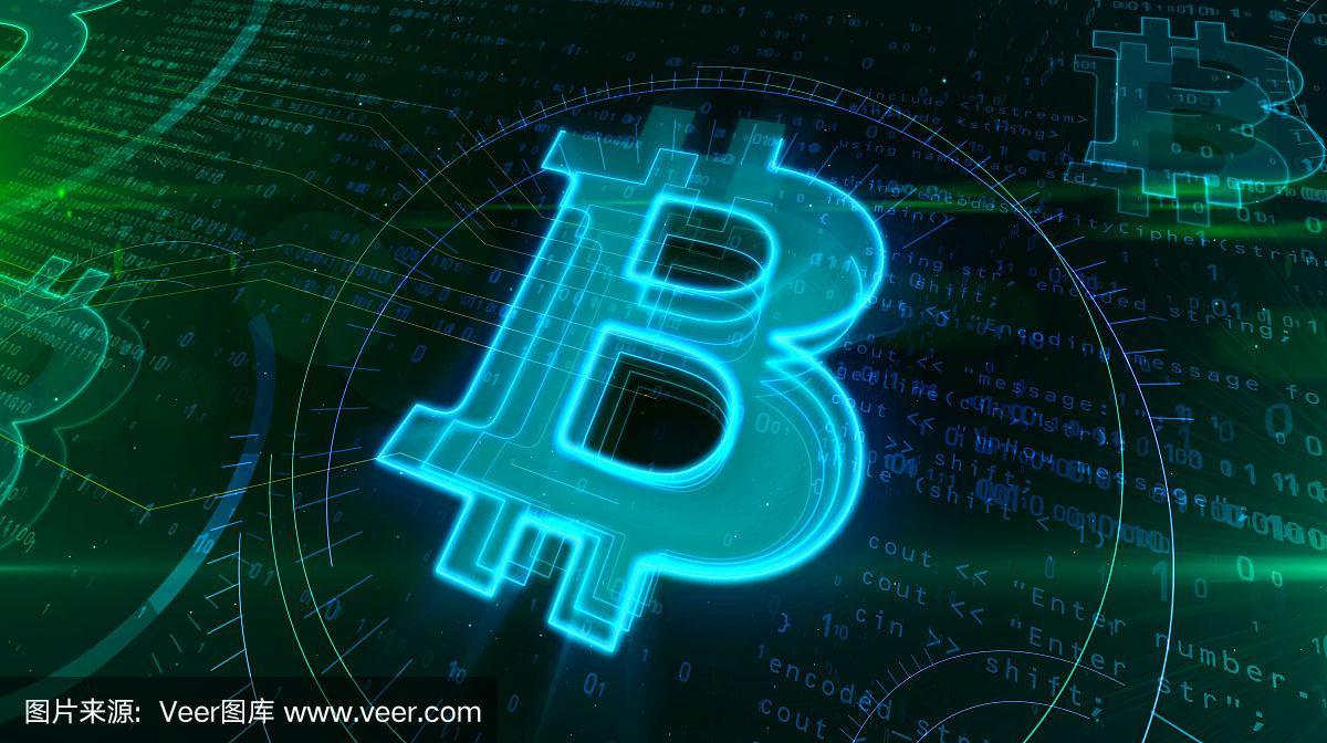 Bitcoin mining farm in full operation